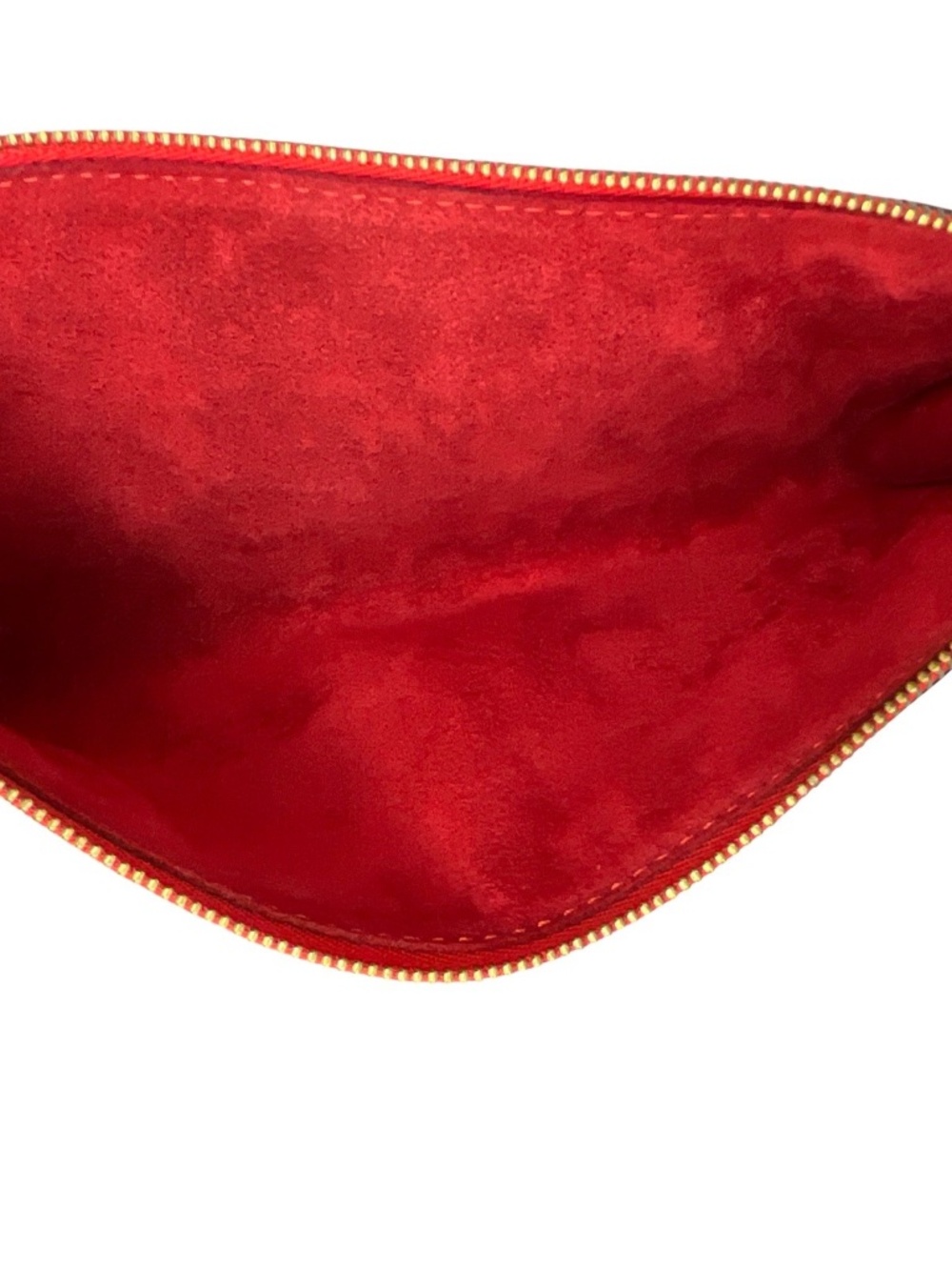 Louis Vuitton Pochette Accessoires Red Epi Leather Shoulder Bag 1998 - Picture 7 of 12